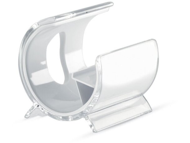 Soporte Standix blanco para smartphone con base estable compacta Blanco detalle 6