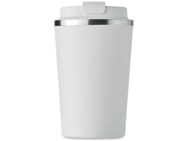 Vaso acero Brace Blanco detalle 5