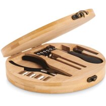 Set de herramientas 14 piezas de madera de bambú