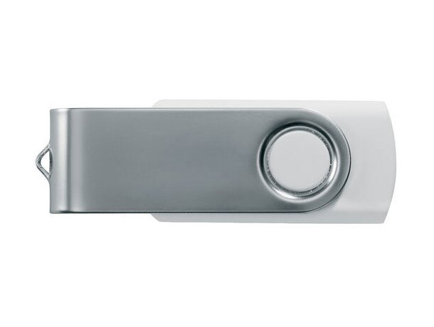 Flash drive 4GB económico y personalizado Techmate blanco