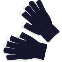 Guantes para pantallas táctiles de colores negro barato