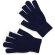 Guantes para pantallas táctiles de colores azul