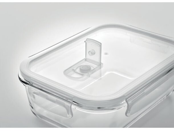 Fiambrera de vidrio 900 ml. Praga Lunchbox Violeta detalle 4