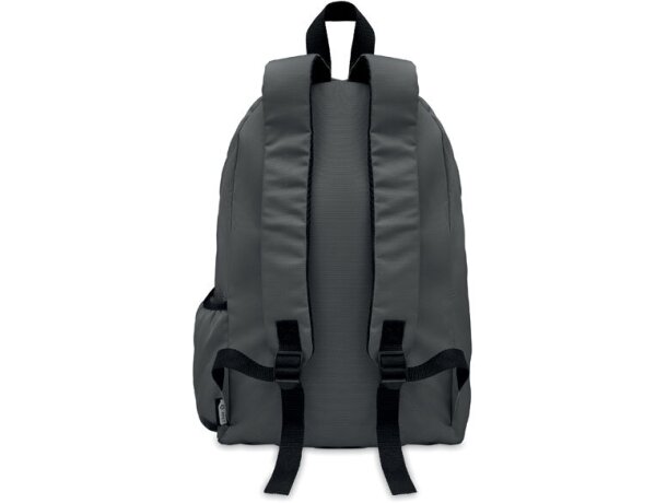 Mochila infantil rPET 600D Bapal+ Gris oscuro detalle 12