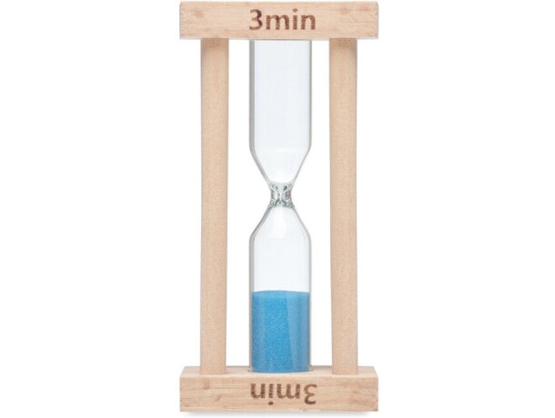 Reloj arena madera 3 minutos Ci Madera detalle 1
