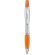 Bolígrafo ergonómico con marcador naranja barato