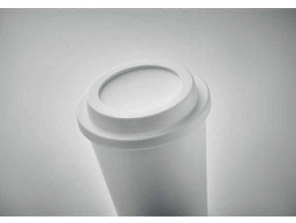 Vaso de doble pared PP 300 ml Sora Blanco detalle 13