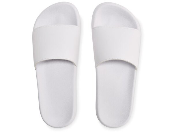 Chanclas de playa talla 42/43 Kolam Blanco detalle 4