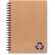Libreta ecológica original con 70 hojas de papel de piedra y tapa reciclada Azul