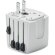Adaptador de viaje universal seguro de abs Muv Micro Blanco detalle 4