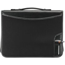 Portadocumentos para ordenador personalizado negro Portadocumentos para ordenador personalizado negro