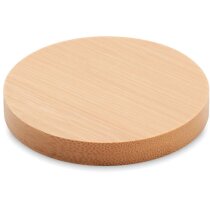 Abrebotellas Dakai de bambú con logotipo grabado