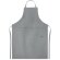 Delantal ajustable de cáñamo Naima Apron Gris claro