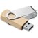 USB bambú 16GB ecológico con impresión colorida Techmate madera