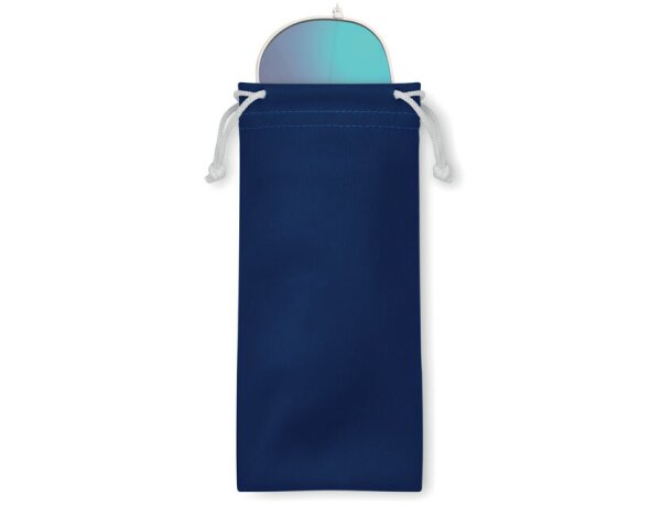 Gafas De Sol Funda Microfibra Azul real detalle 4