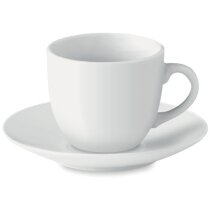 Taza Y Plato Cerámica Café