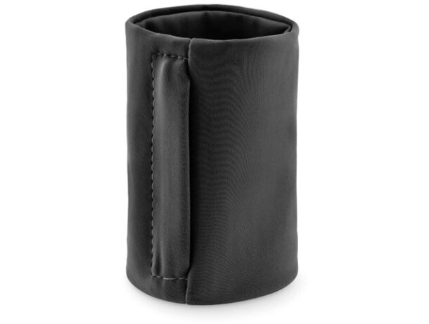 Muñequera lycra y cremallera Loopband Negro detalle 4