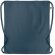 Mochila saco personalizada algodón orgánico Yuki Colour Azul detalle 3