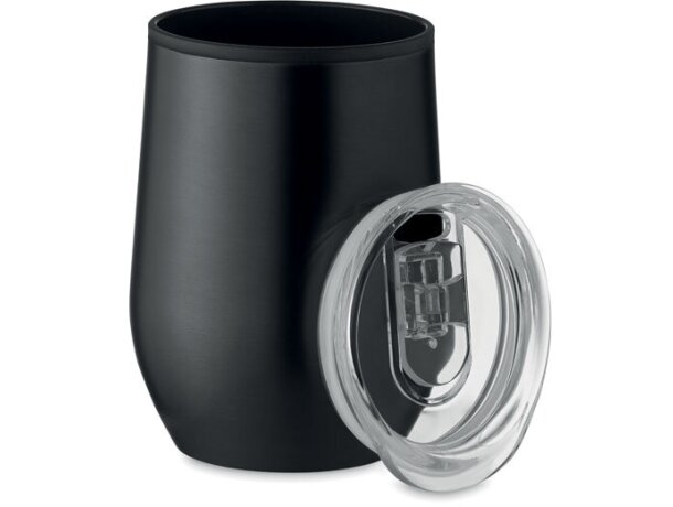 Vaso térmico Chin Chan personalizados acero inoxidable 350ml Plateado mate detalle 9