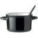 Tazón vintage de cerámica para desayuno con cuchara Piga Bowl Negro detalle 2