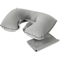 Almohada de viaje inflable azul barata Almohada de viaje inflable azul barata