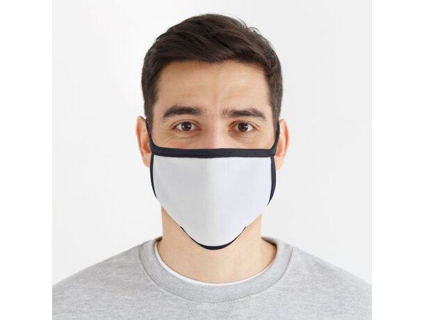 Mascararilla sublimación L Sublicover L-xl Negro detalle 5