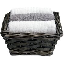 Paño de cocina blanco personalizado gris claro Paño de cocina blanco personalizado gris claro