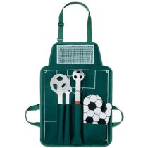 Set Barbacoa Y Delantal Futbol personalizado