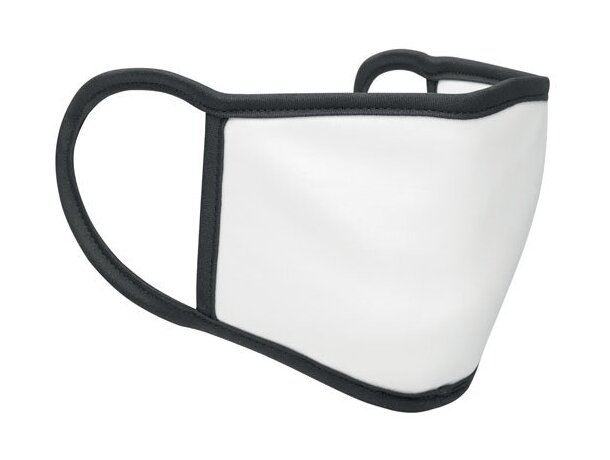 Mascararilla sublimación L Sublicover L-xl Negro detalle 5