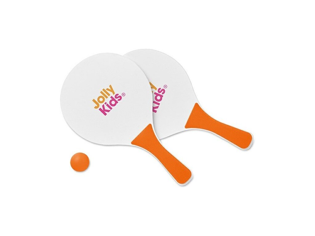 Set publicitario palas playa MDF Mini Match con pelota