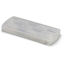 Botiquín Evan con 5 tiritas en caja transparente