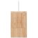 Cargador inalámbrico bambú 10W Odos Madera detalle 5