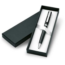 Estuche de bolígrafo metálico personalizado negro