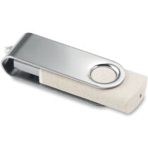 USB con clip metálico 16GB diseño práctico Techmate+