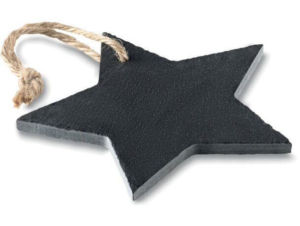 Colgante Slatestar con brillo único para iluminar tu estilo Negro detalle 1