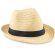 Sombrero De Paja Negro detalle 1
