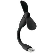 Ventilador portátil para puerto usb personalizado barato negro