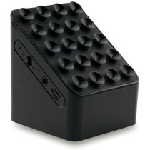 Altavoz con batería recargable de litio personalizada negra Altavoz con batería recargable de litio personalizada negra