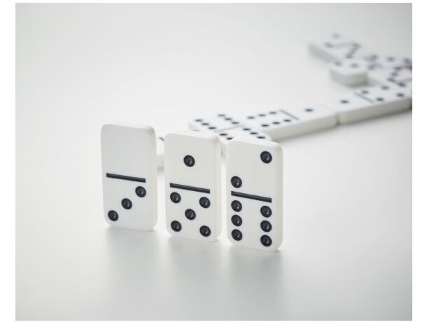 Juego de dominó Domino Negro detalle 6