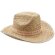 Sombrero de vaquero de paja Texas Beige detalle 5