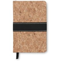 Cuaderno tamaño A6 con tapas de corcho personalizado marron Cuaderno tamaño A6 con tapas de corcho personalizado marron