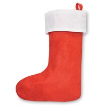 Bota de navidad con asa de colgar