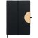 Libreta con banda elastica baratas rPET Blama Negro detalle 1