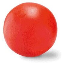 Pelota de playa colores sólidos 40 cm personalizada roja Pelota de playa colores sólidos 40 cm personalizada roja