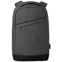 Mochilas de publicidad conector USB y compartimento portátil Berlin