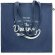 Bolsa de la compra algodón reciclado 250 g/m2 Style Tote Azul detalle 4