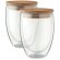 Juego 2 vasos 350 ml en caja Tirana Set Violeta detalle 3