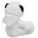 Muñeco peluche forma de osito Penny Blanco detalle 3