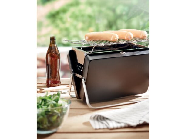 Maletín barbacoa plegable Bbq To Go Negro detalle 3