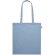 Bolsa algodón asas largas orgánico 180 g/m2 Onel Azul celeste detalle 19